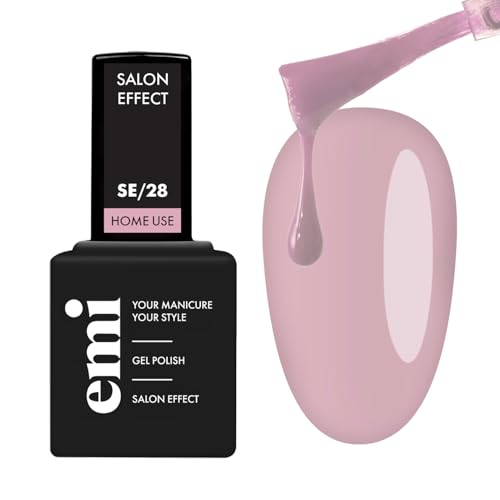 EMI Salon Effect Blush Whispers Vernis gel sans HEMA couleur longue durée usage domestique lampe UV/LED/CCFL 9 ml