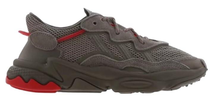 adidas Ozweego J IE2183 Sneaker Jungenschuhe (Braun, Rot, EU...