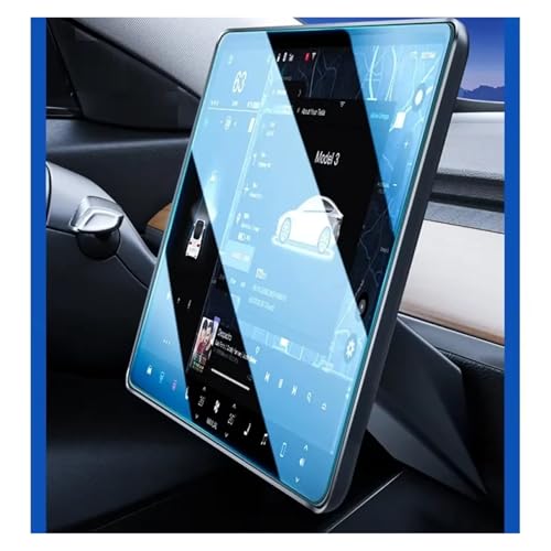 Verre trempé 15 pouces Tesla Model 3 Y évite les bris d'écran central
