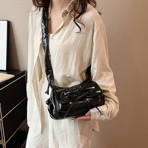 Elegant Shoulder Bag Elegant Bowknot Small Square Bag Lady New Handbags for Lady3