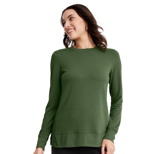 Jockey Women's Loungewear French Terry Sweatshirt