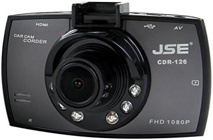 Free 8GB TF card Black Box JSE CDR-126 Original Car Dashboard Dash Cam -1080P HD H.264 2.7
