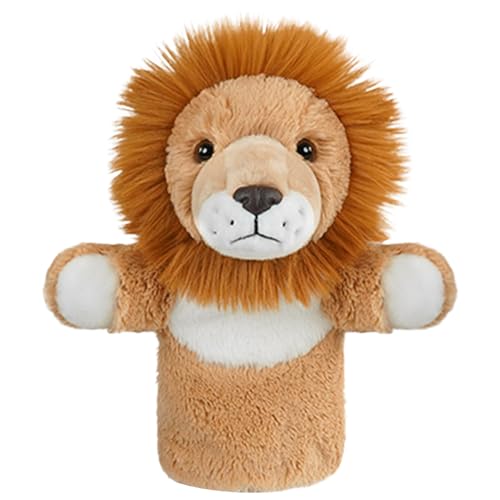 Muñecos De Mano Animales De Peluche,León Y Jirafa De Peluche De Escenario | Juguete Marionetas De Mano,Para Niños En Edad Preescolar Actividades Escolares Y Juego En Interior