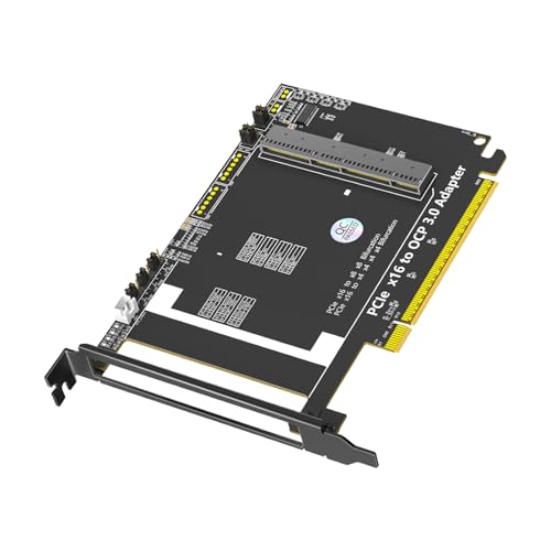 Fast Speed PCIe 5.0 X16 to OCP NIC3.0 Adapter Card for 25G 100Gbps Ethernet Efficient Networking miniatura 1