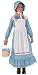 Forum Novelties Girls Pioneer Costume, Blue, Large