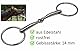 AMKA Wassertrense massiv Edelstahl, Stärke 14 mm, Ringe 65 mm