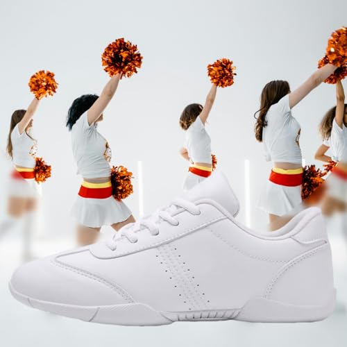 Cheer Shoes Girls Cheerleading Shoes Women Aerobic Fitness Tumbling Dance Training Sneaker Youth2