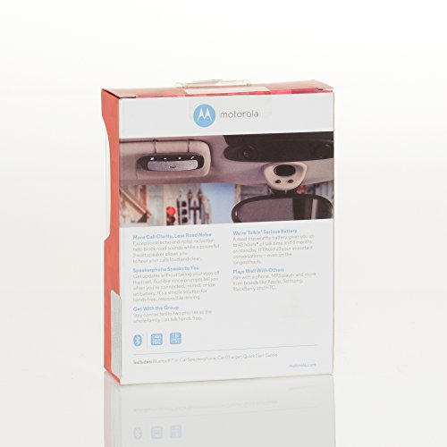 Product Image 10: Motorola Mobile Accessories Sonic Rider SP-005BK/89589N Bluetooth Wireless in-Car Speakerphone New Version - Black - Retail, Silver