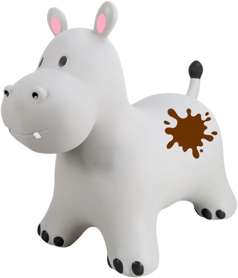 Hippo jumping animal toy for children
