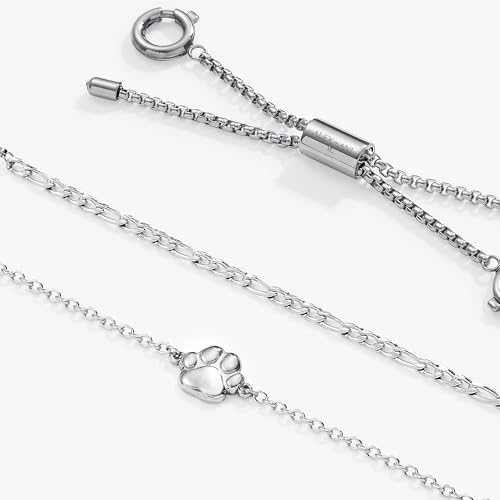 Alex and Ani Paw Print Stranded Bracelet Set2