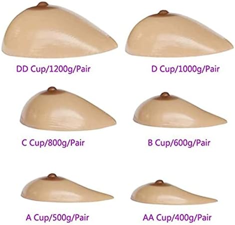 Silikon Brustprothese Selbstklebend - Realistische Brustform Nach Mastektomie Wassertropfen
