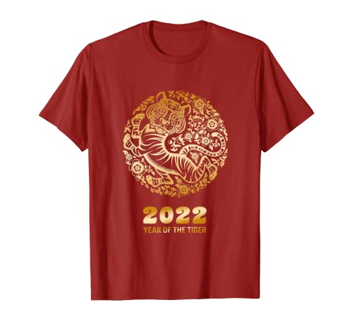 2030 Tigre Lunar Feliz Año Nuevo Chino Zodiaco Niños Camiseta