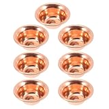 BESPORTBLE 7 Stück Buddhistische Kupferschalen 88cm für Opfergaben Räuchergefäße und Yoga Meditation Kompakte Tibetisch Buddhistische Ritualschalen Dekorative Opferschalen für Gebetsstätten