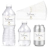 Applications larges:les étiquettes décoratives pour emballage de bouteille d'eau sont parfaites pour ajouter à l'atmosphère de fête, approprié pour la fête d'anniversaire, fête de famille, douche nuptiale, mariage, anniversaire, remise de diplôme, bachelorette et plus