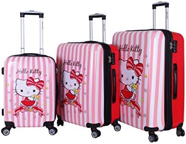 Hello kitty 3 piece luggage set Clearance