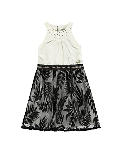 Robe fille Guess Marciano blanche en coton de qualité premium