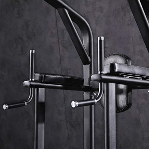 YOT-Pull-Up-Bar-Multi-Functional-Power-Tower-Height-Adjustable-Dip-Stand-Station-for-Home-Gym-Strength-Training-Workout-Equipment-1100LB-Max-Capacity