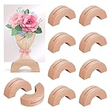 Farnirvana 10 Stück Kartenhalter Holz, Tischkartenhalter Kartenständer Menükartenhalter Postkartenhalter Fotohalter, Restaurants, Hochzeiten,für Hochzeiten,Restaurants,Bankette,Partys Menükartenhalter