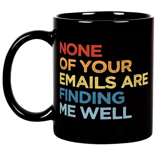 Yanprint Funny Coffee Mug Gifts for Coworkers Office,Birthday Christmas Gag Gifts for Friends Women Men Coworkers Boss 11OZ