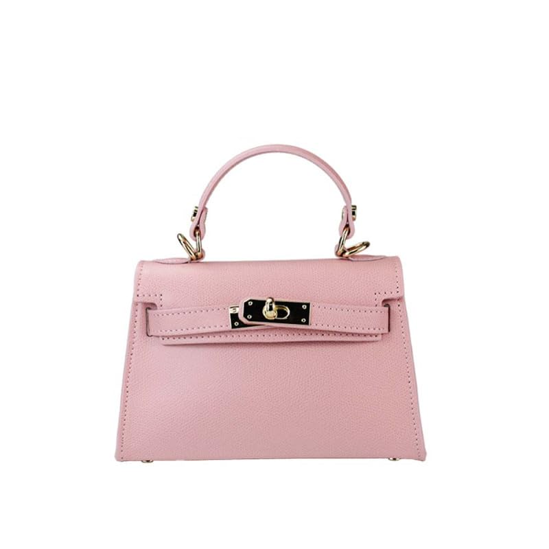 Sac à main en cuir véritable modèle TAPP 22x14x8 fabriqué en Italie pour femme