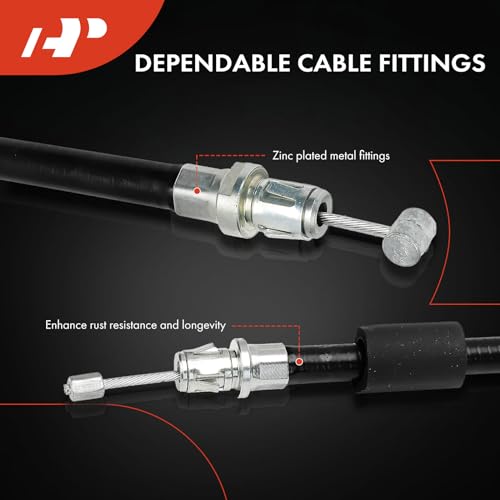 Cable de freno de estacionamiento Ford Excursion 2000-2005 delantera recambio 4