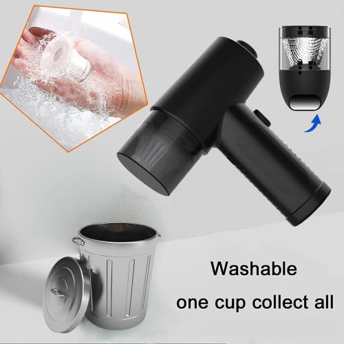 Compressed Air Duster, 7500Mah Electric Air Duster And Vacuum 2 In 1, 3 Speeds 51000 Rpm Cordless Air Blower, Reusable Air Duster For Computer, Keyboard, Swimming Ring, Car With Led Light #TOP6