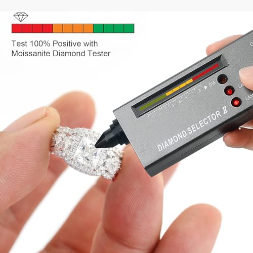 3CT Moissanite Wedding Ring Set for Women D Color VVS1 Princess Cut Halo Bridal Set Wedding Bands S925 Sterling Silver with 18K White Gold Plated Engagement Anniversary Rings for Her Size 4.5-9.54