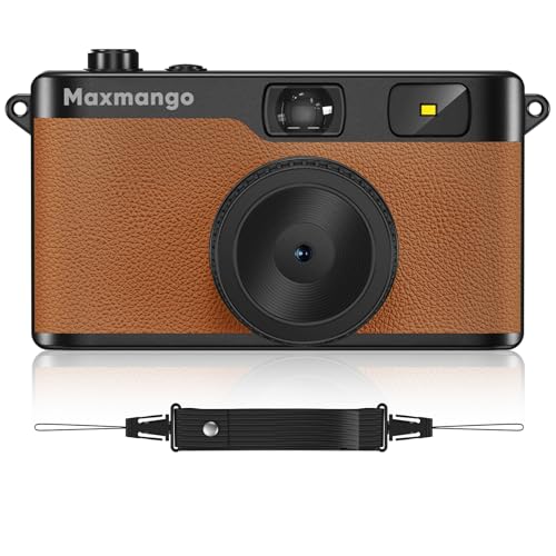 Maxmango D53 Vintage Digital Camera - Retro Digital Camera 12MP