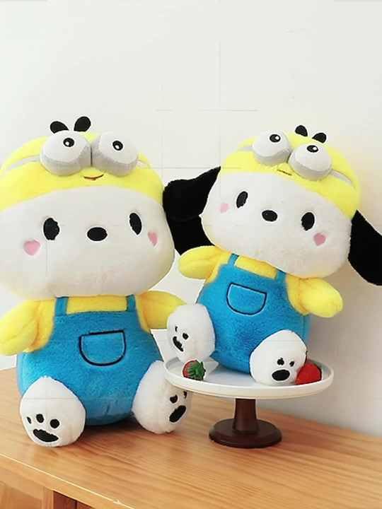 Image of 50 cm Teddy Bear Big Size for Valentines Day Gift Dog Minion Soft Toys Stuffed Minions Plush Toy Doll Cute Dogs Pet Stuffed Animal Birthday Valentine Gift for Girls Girl Friend