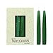 Zest Candle 12-Piece Taper Candles, 6-Inch, Hunter Green