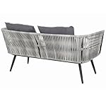 Ragusa Lounge-Set Rattan Graphitgrau