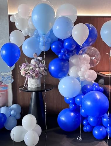 Yehnda Ballons Bleu 100 Pièces, 12 Pouces Pour Anniversaire Baby Shower – vue 7