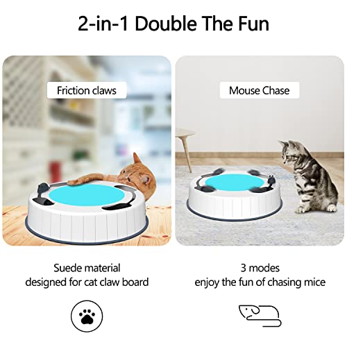 Cat Toys Cat Balls Cat Toys For Indoor Cats Interactive Cat Toys Kitty Toys Electronic Cat Toy Automatic Cat Toys Cat Mice Toy With Mice With Scratching Pad Catnip Ball Cat Bell Ball Cat Glowing Ball #TOP1