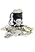 Smiffys Pirate Coin Bag Black with Coins