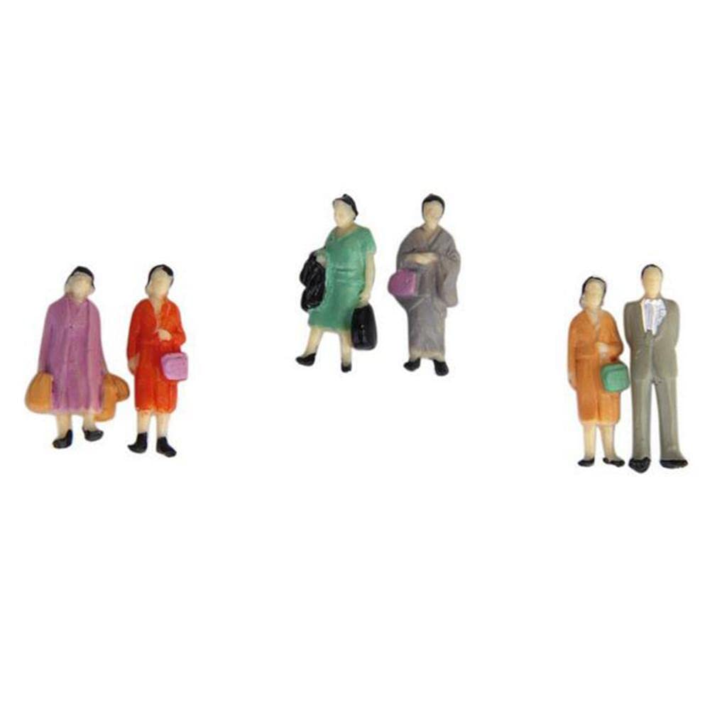 Voies De Train Miniature HO (échelle 1:87) - Lot De 4 Pièces, Longueurs 19,5 à 25 Cm, Pour Modélisme Ou Décoration - 7