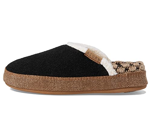 Acorn Recycled Berber Madison Slide Black 1 LG (US Women's 8-9) M3