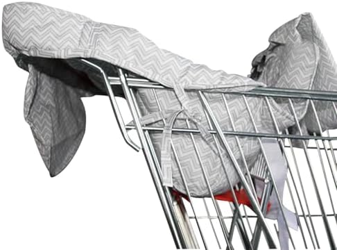 Housse De Caddie Pour Bébé - Protection Chaise Haute, Lavable, Confort Et Sécurité