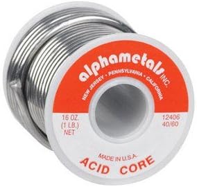 Alpha Fry AM12406 40/60 Acid Core Solder