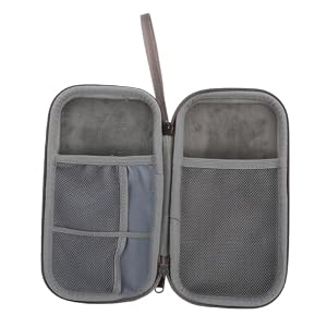KONTONTY Eva Elektronikzubehör Organizer für Powerbank Kopfhörer und USB Stab Leicht und Tragbar für Reisen und Aufbewahrung zu Hause