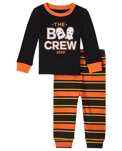 The Children's Place Baby Girls' Halloween Pajamas, Cotton