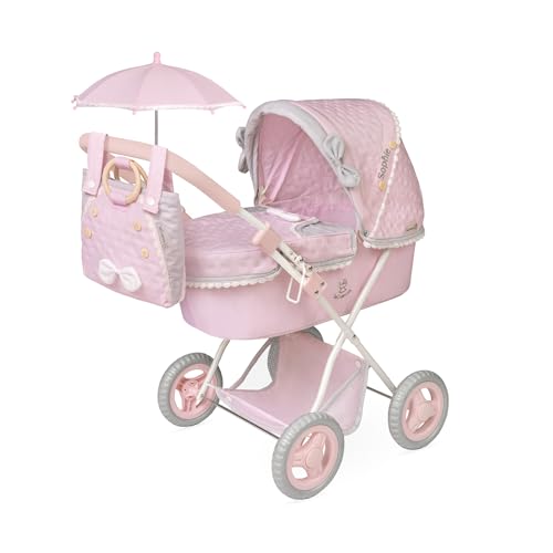 Carro de Muñecas Sophie Plegable con Sombrilla DeCuevas 85075