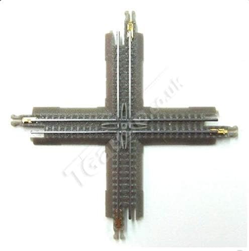 T Gauge 1:450 Scale Cross Over Track Grey 60mm 90 Degree R-019