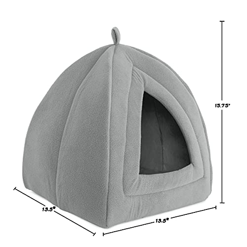 Petmaker 80-PET6001 Cat House - Indoor Bed With Removable Foam Cushion - Pet Tent For Puppies, Rabbits, Guinea Pigs, Hedgehogs, And Other Small Animals By Petmaker thumb #1