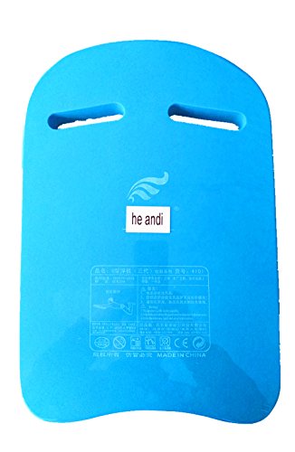 he andi Swimming Training Aid Kickboard - U Design Swim Pool Float Floating Buoy Hand Board Tool Foam for Kids Children Summer (Blue)