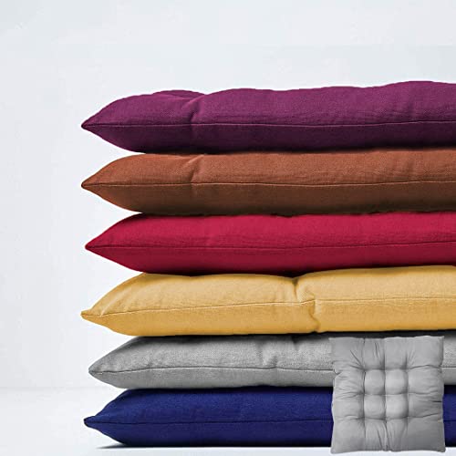 Coussin de banc de jardin bleu 160x55 cm pour assise extérieure 2-3 places