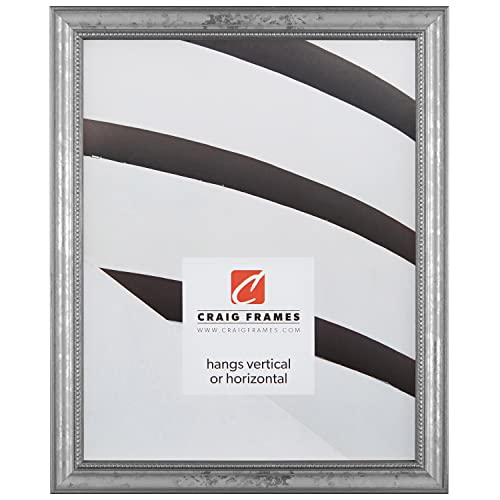 Craig Frames 314Si, Ornate Silver Picture Frame, 12 X 18 Inch #TOP7