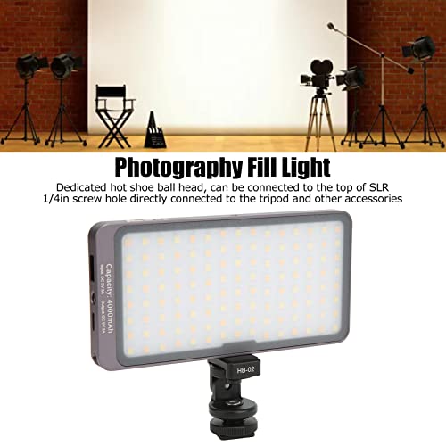 Luz de relleno para fotografía compatible con cámaras réflex portátiles 5