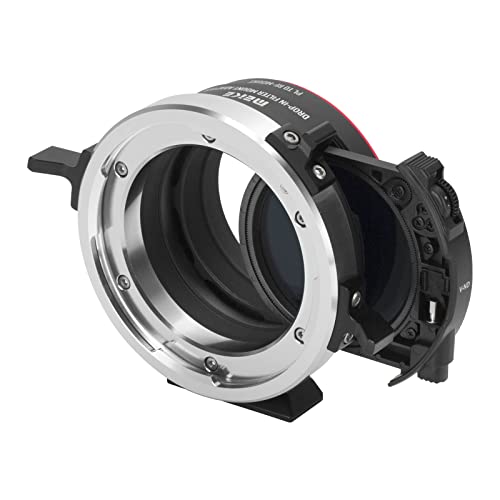 Meike MK-PLTRF-C - Adaptador de montaje de enfoque manual con filtros ND y UV variables para lentes Cine ARRI PL-Mount a cámaras Canon RF EOS-R EOS-RP R5 R6 R7 R10 C70 Komodo - imagen 3