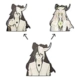 3D Motion Ulquiorra Small Anime Manga Stickers Waterproof Decals Idean for Cars, Laptop, Skateboard, Wall Décor