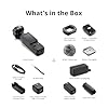 DJI Osmo Pocket 3, Vlogging Camera with 1'' CMOS & 4K/120fps Video, 3-Axis Stabilization, Fast Focusing, 2" Rotatable Touchscreen, Small Video Camera (Osmo Pocket 3 Creator Combo+Cleaning Kit) #1